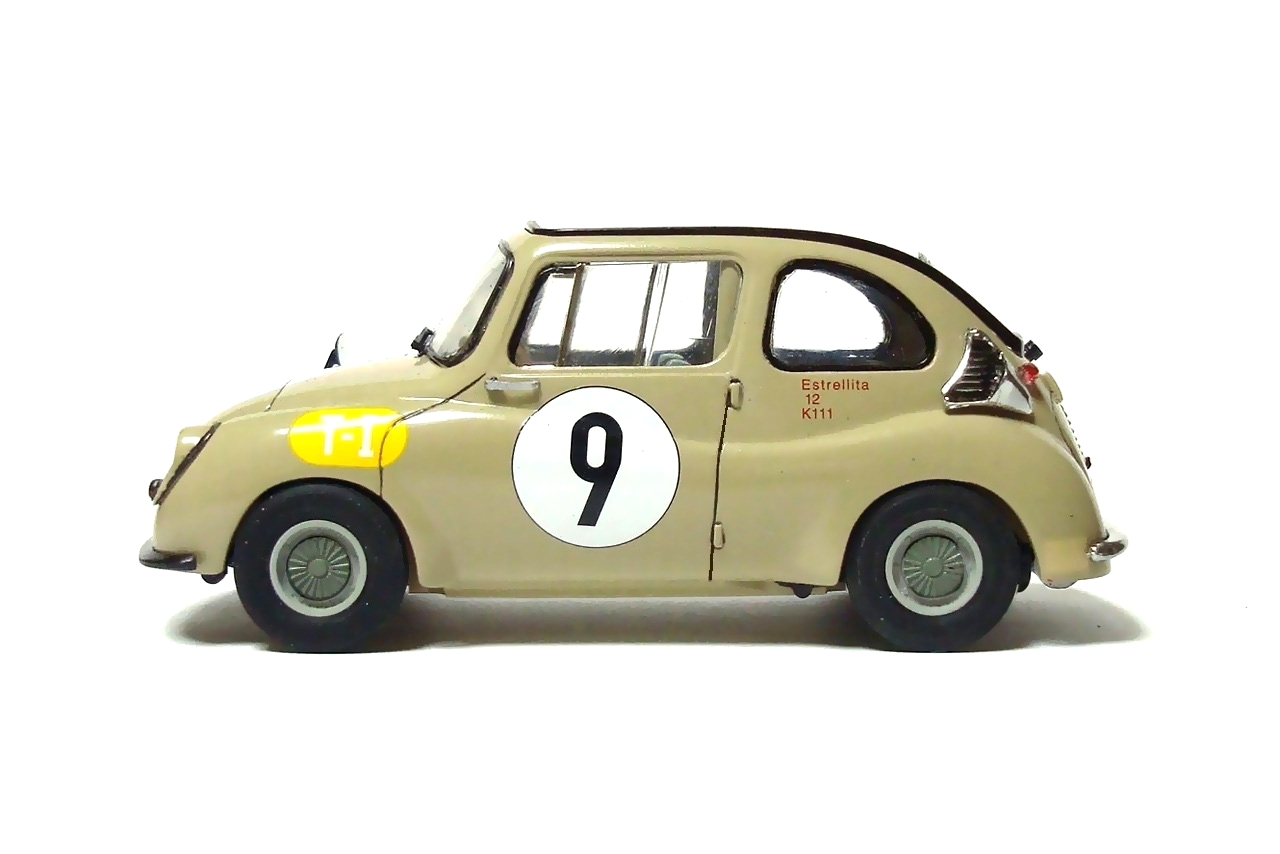 メイクアップ1／43スバル360Ｋ111キット第2回日本GP出場車1964 メイクアップ1／43スバル360K111キット第2回日本GP出場車1964